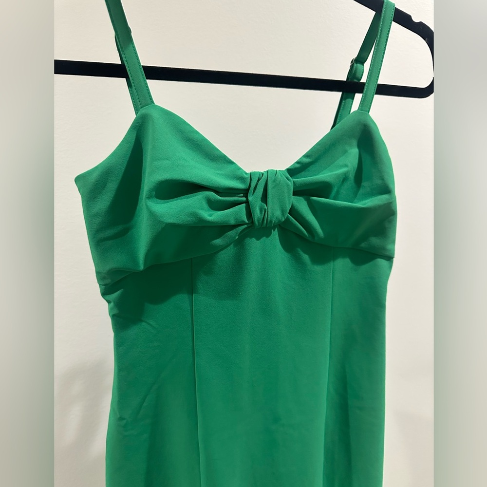Cinq à Sept Green Midi Dress, Size 2 - Picture 4 of 5